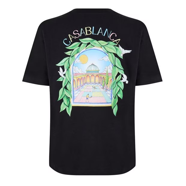 Casablanca L'Arche Shorts Set Black