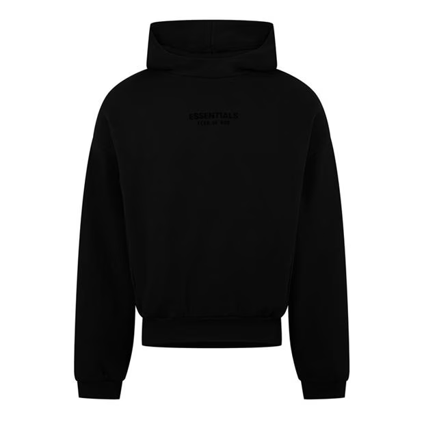 Fear Of God Essentials Hoodie Black