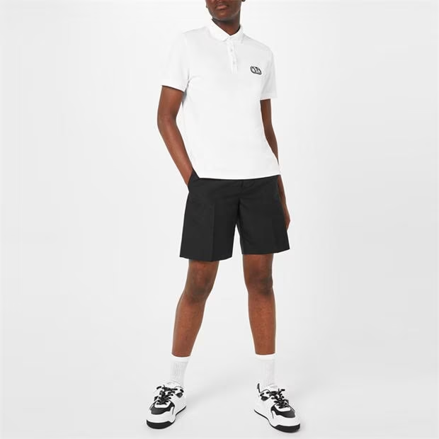 Valentino V Logo Polo White