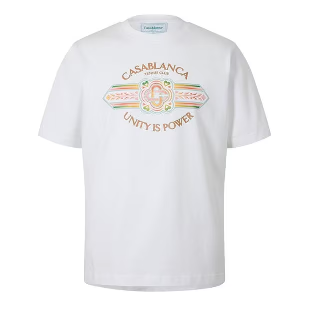 Casablanca Casa Unity T Shirt White