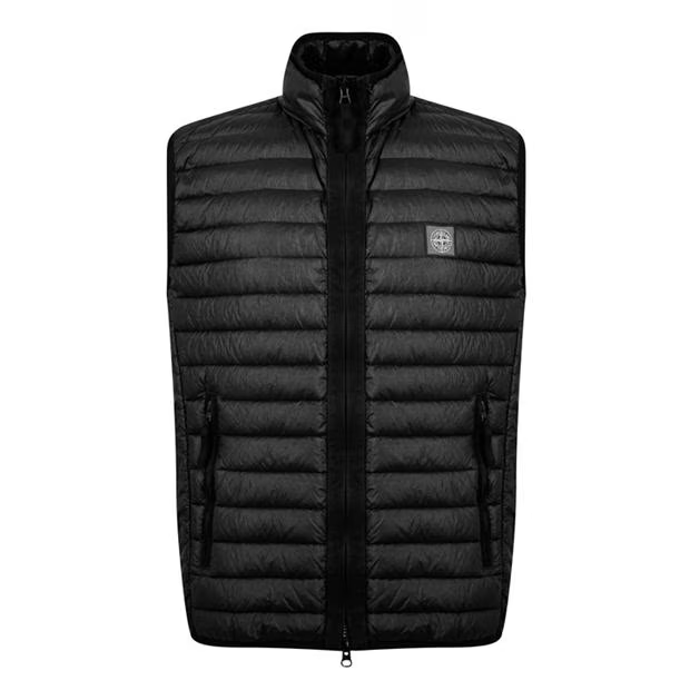 Stone Island Loom Gilet Black