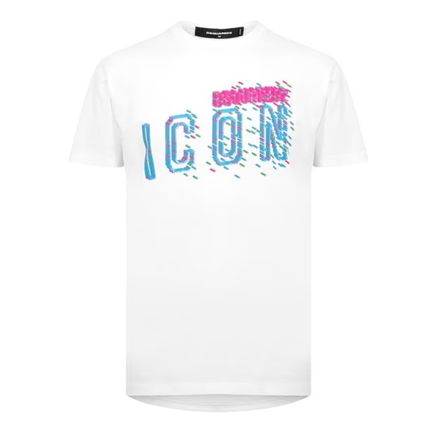 DSquared2 Icon Pixals T-Shirt White