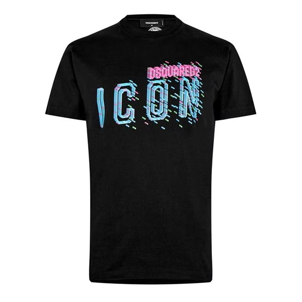 DSquared2 Icon Pixals T-Shirt Black