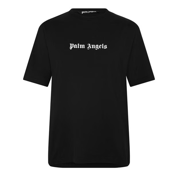 Palm Angels Logo T Shirt Black