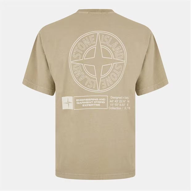 STONE ISLAND Combed Industrial Print T-Shirt