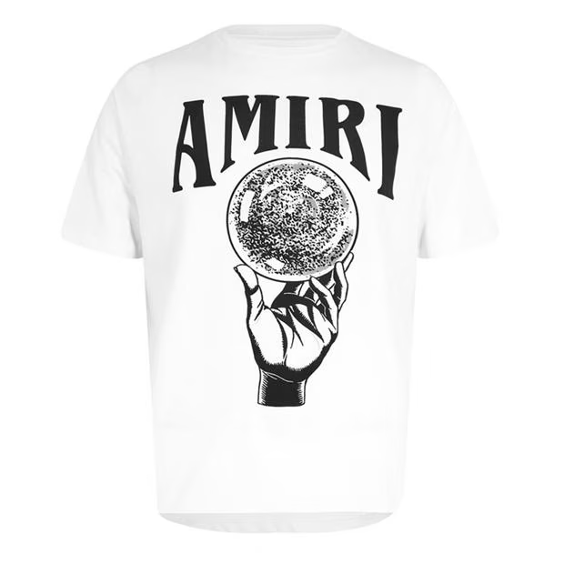 Amiri Crystal Ball T Shirt White