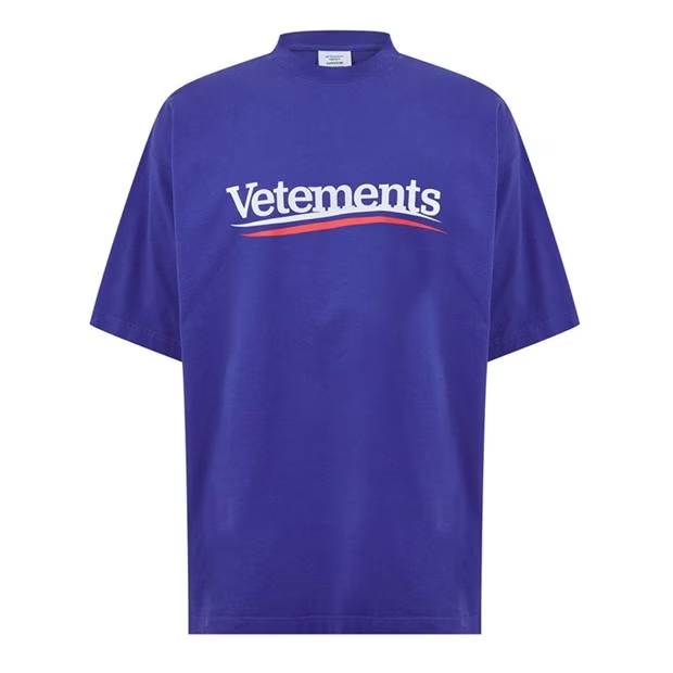 Vetements Vete Campaign T Shirt Black