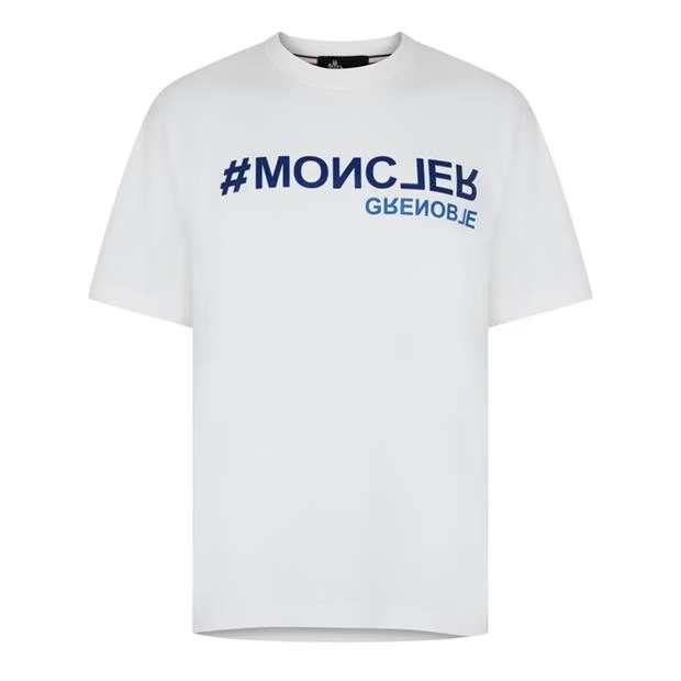 Moncler Grenoble Logo T-Shirt White