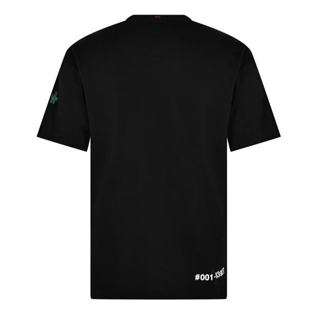 Moncler Grenoble Logo T-Shirt Black