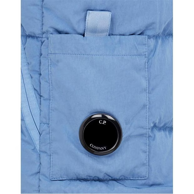 CP COMPANY Chrome Lens Vest Sky Blue