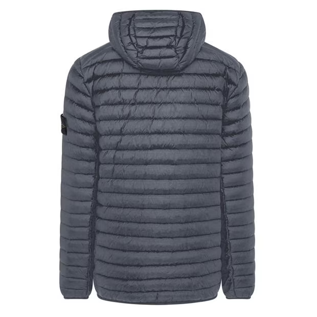 Stone Island Loom Down Jacket Piombo