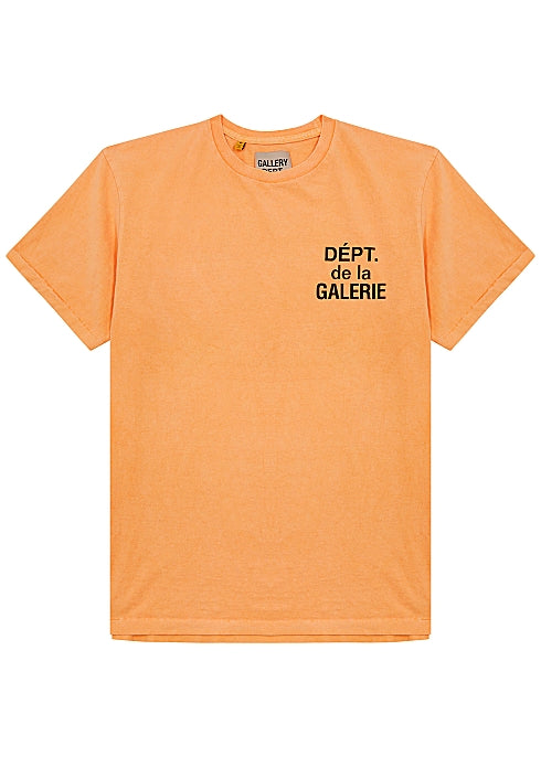 Gallery Dept French Logo T Shirt Orange