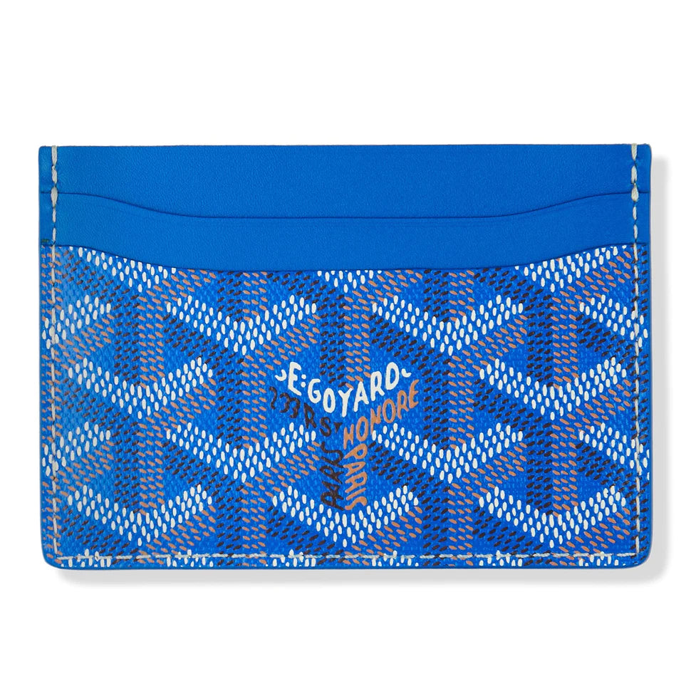 Goyard Card Holder Blue