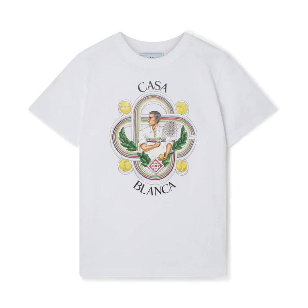 Casablanca Le Joueur T Shirt White