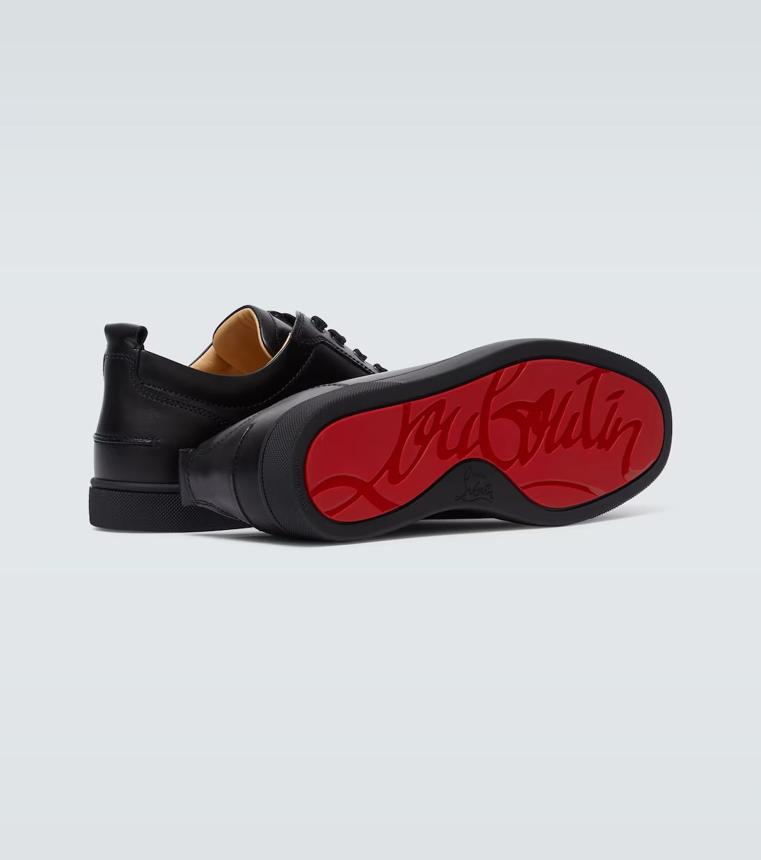 Christian Louboutin Louis junior Spikes Black