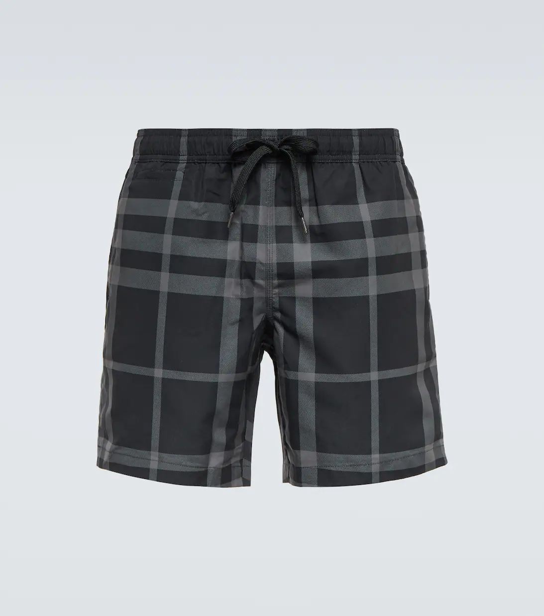 Burberry Check Swim Shorts Black