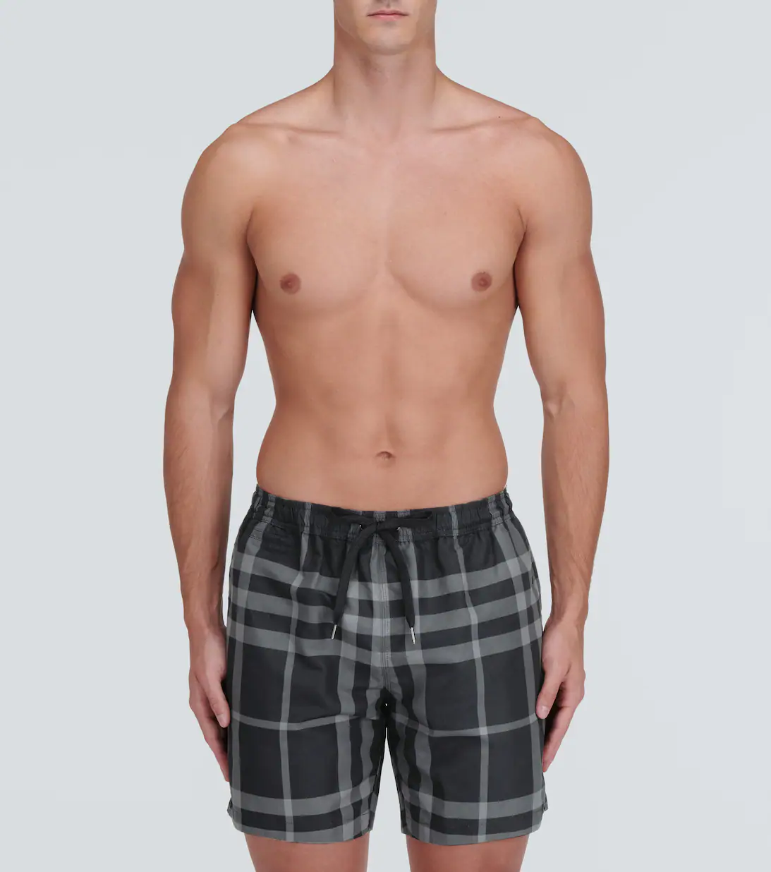 Burberry Check Swim Shorts Black