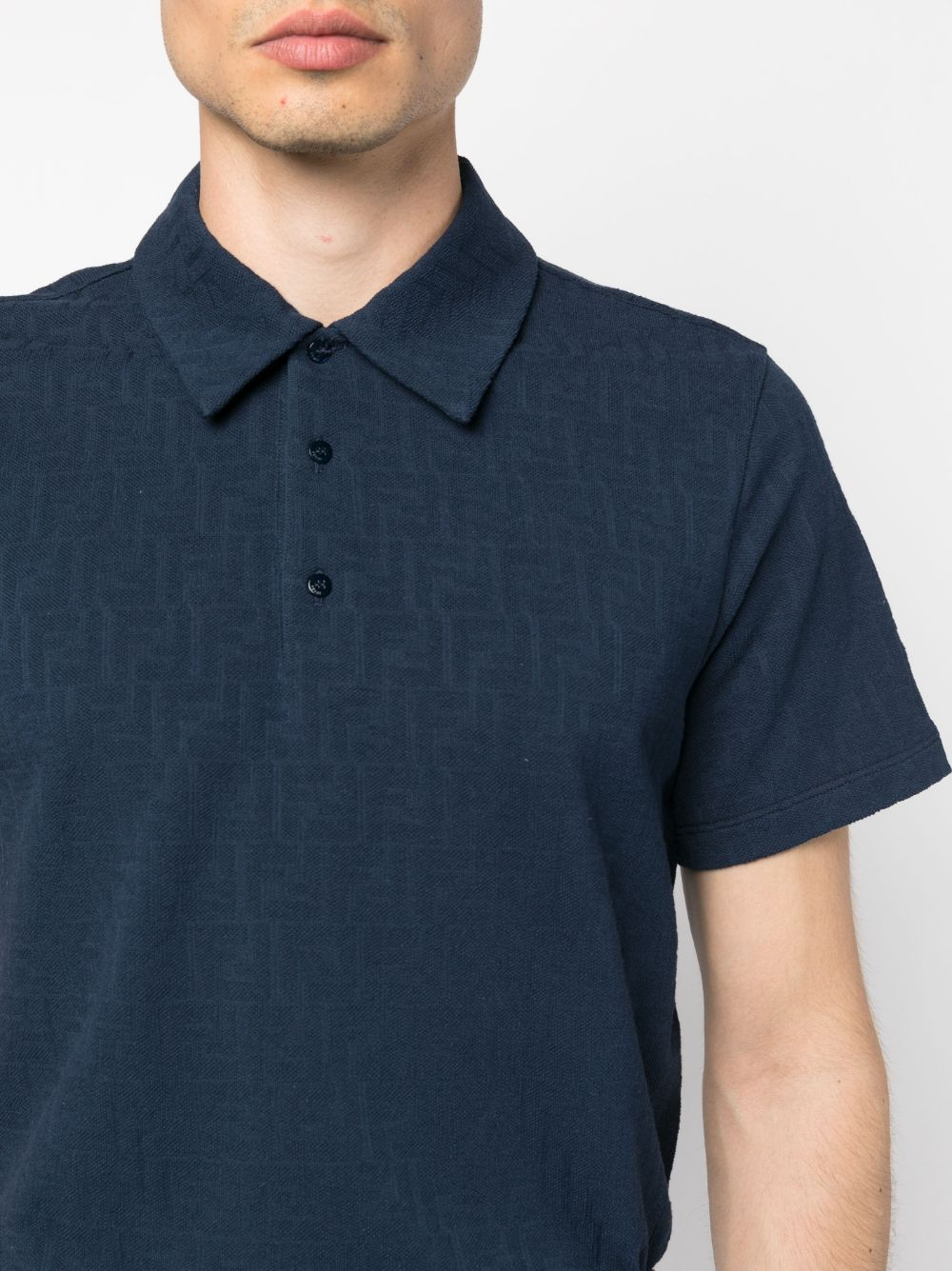 Fendi Monogram Polo Navy