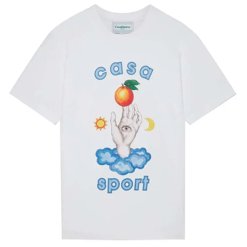 Casablanca Talisman T Shirt White