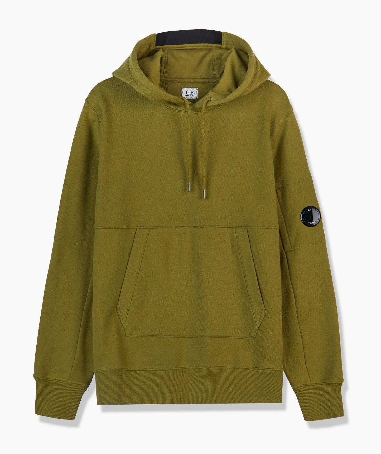 CP Company Lens Hoodie Olive