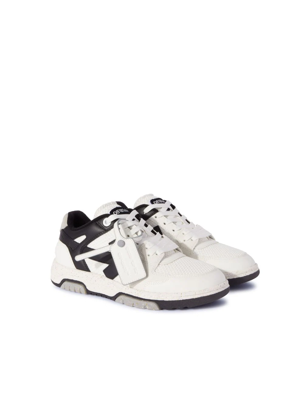 Off White Out Of Office Mesh Trainers B/W
