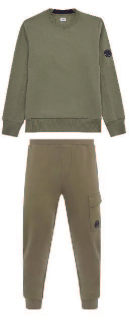 CP Company Full Tracksuit Olive