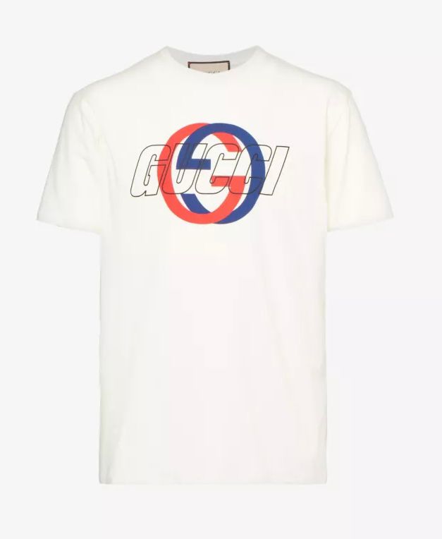 Gucci GG Logo T Shirt White