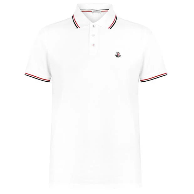 Moncler. Logo Polo White