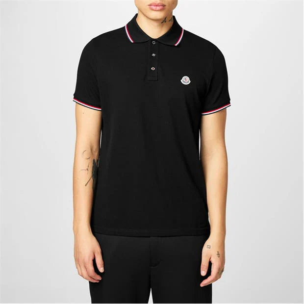 Moncler. Logo Polo Black