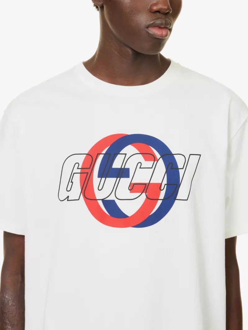 Gucci GG Logo T Shirt White