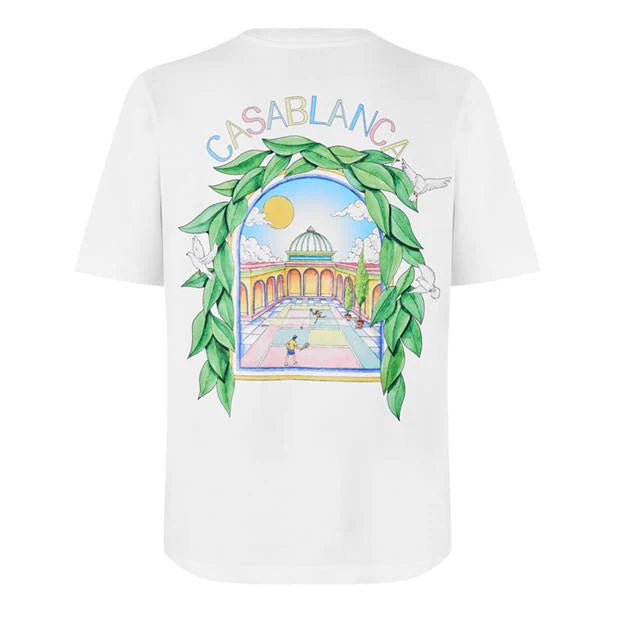 Casablanca L'Arche Shorts Set Black/White