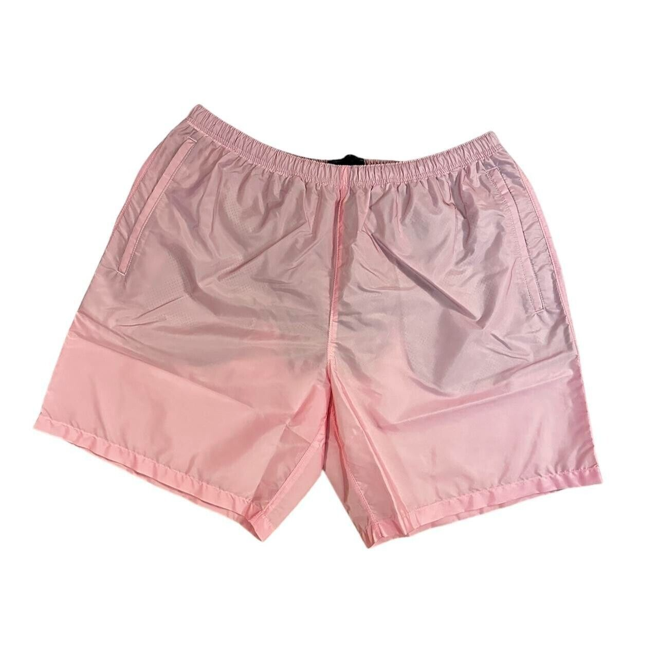 Prada Logo Swim Shorts Pink
