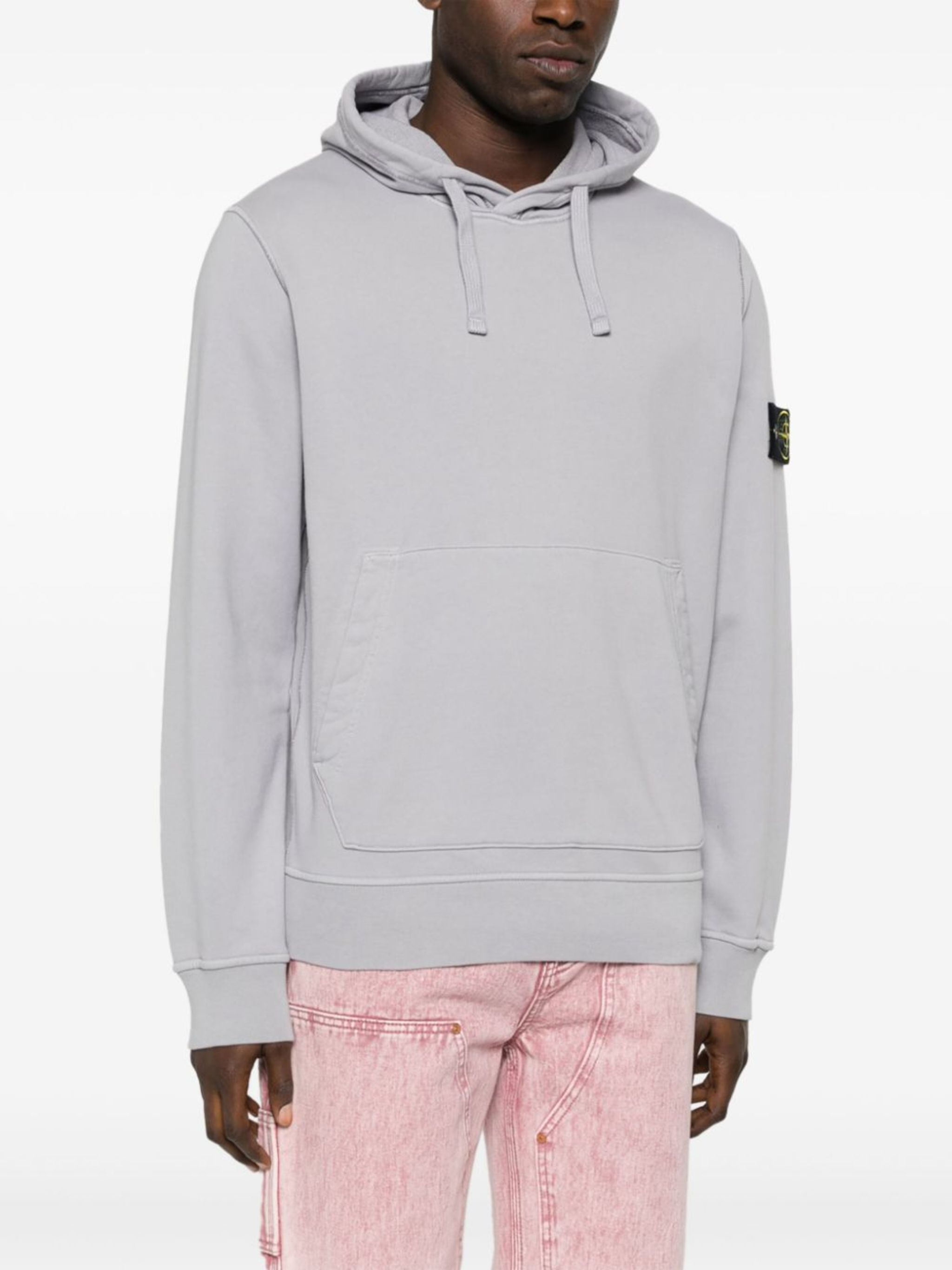 Stone Island Hoodie Stone Grey