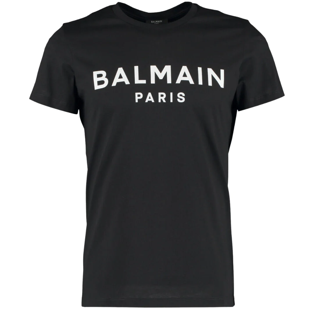 Balmain Logo T-Shirt Black