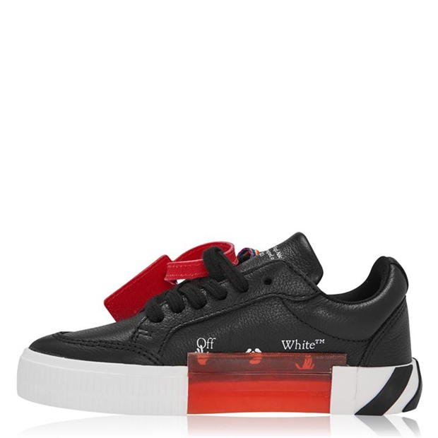 Kids Off White Low Vulcanized Trainers