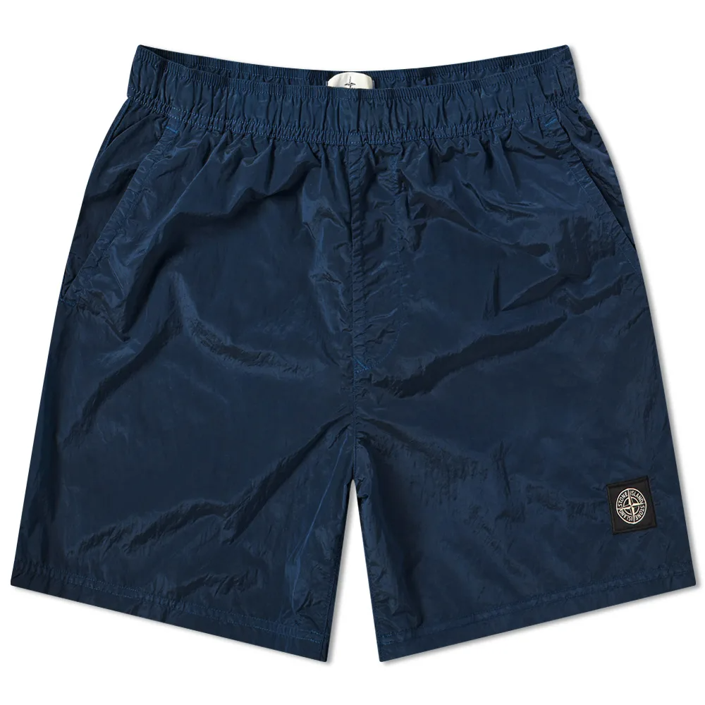 Stone Island Metal Swim Shorts Blue