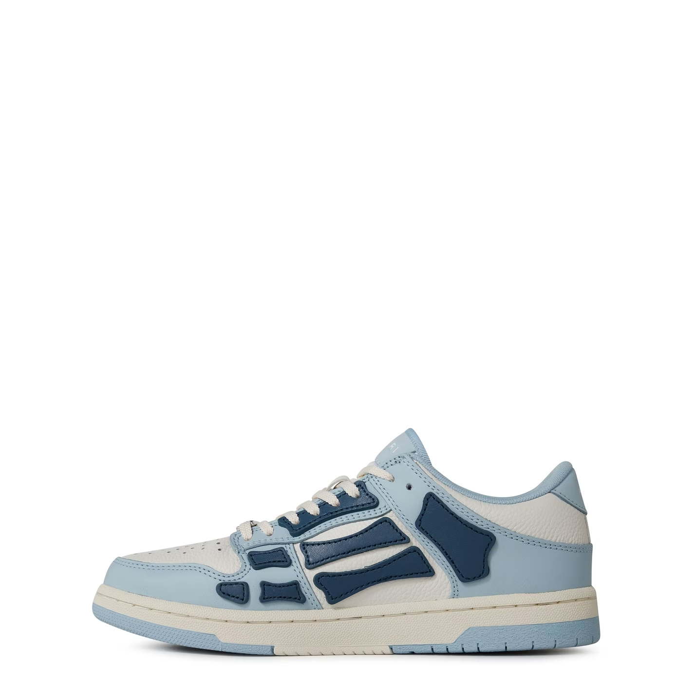 AMIRI SKELETON TOP LOW TRAINERS BLUE 2