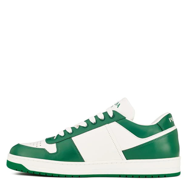 Prada Low Logo Trainers Green