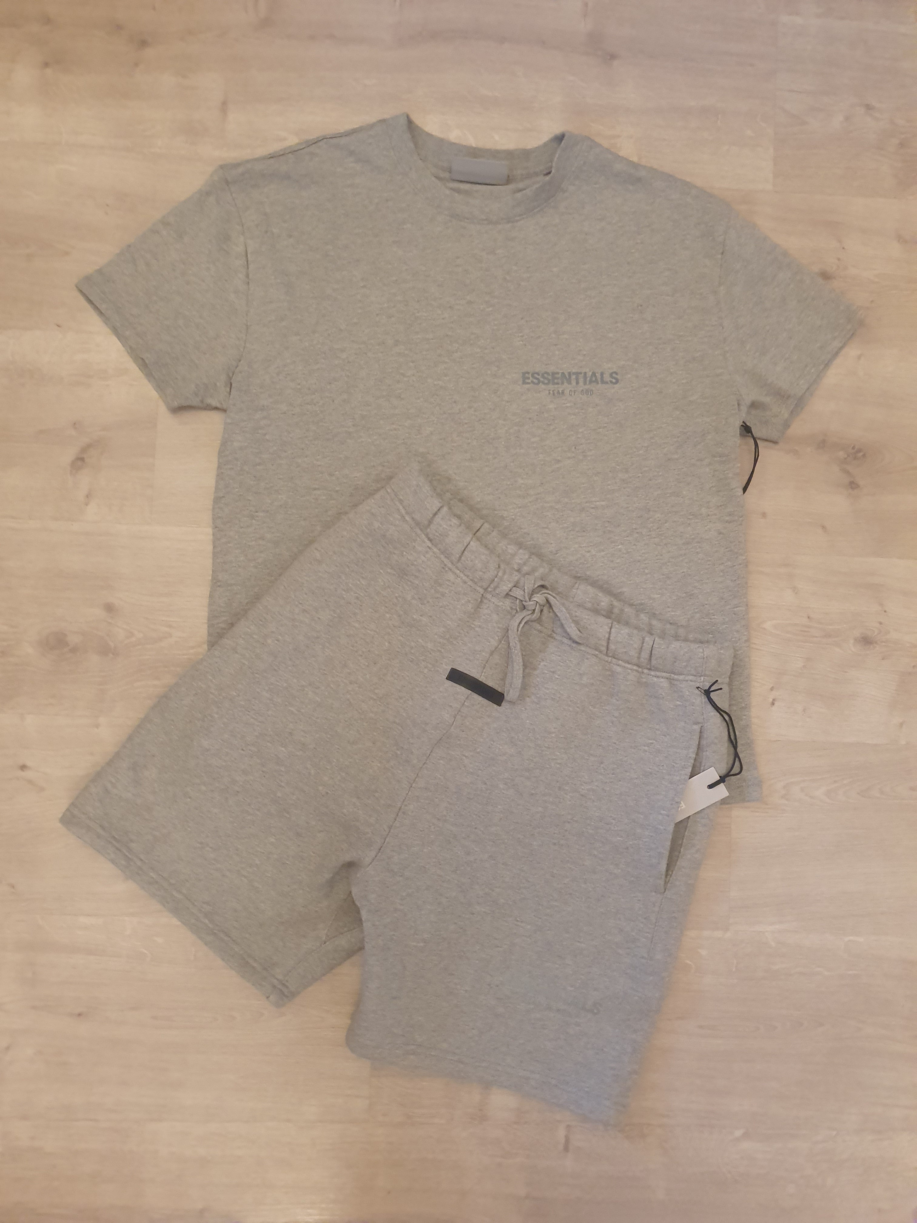 Fog Essentials Shorts Set Grey