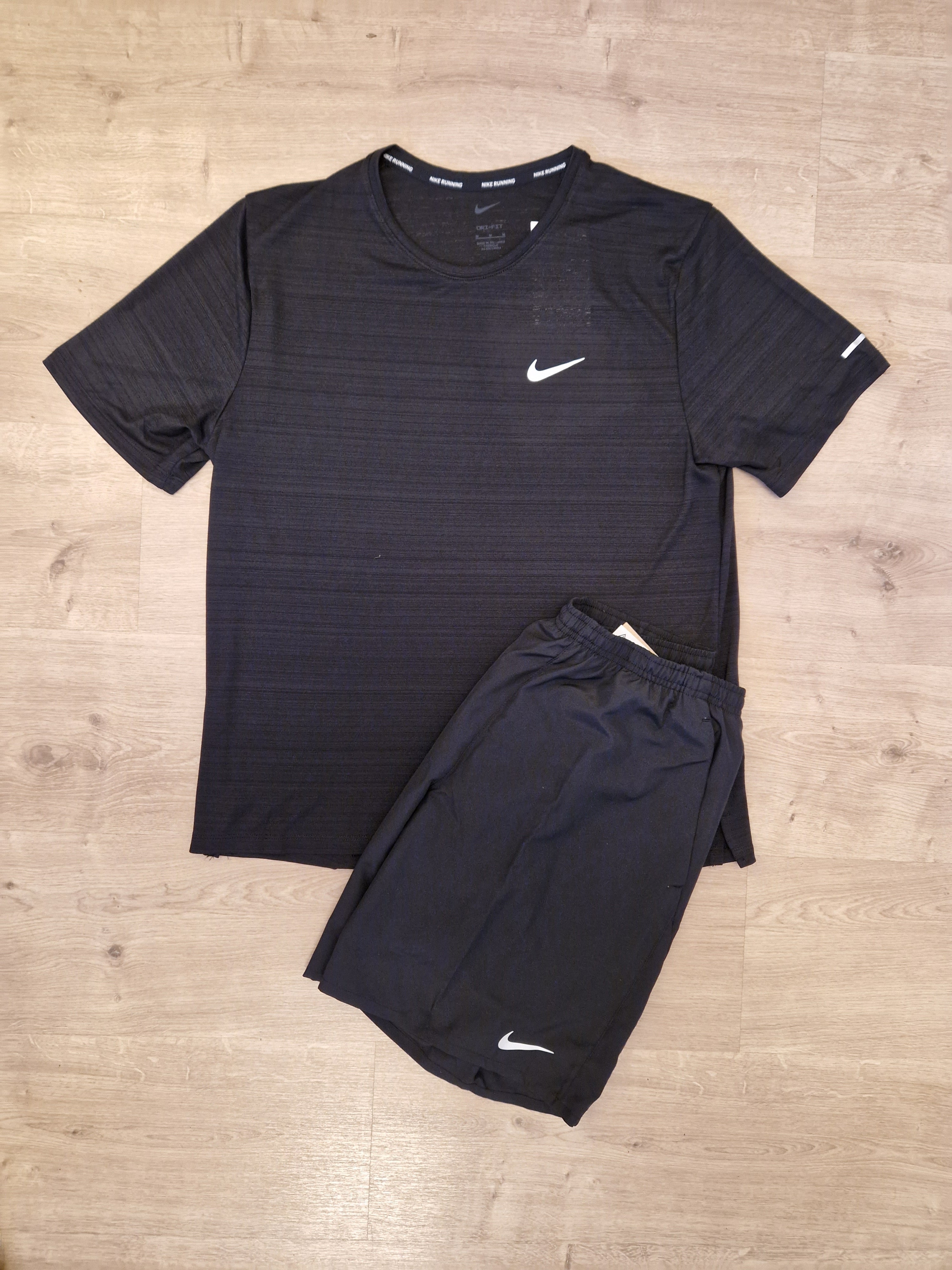 Nike Dri Fit Shorts Set Black