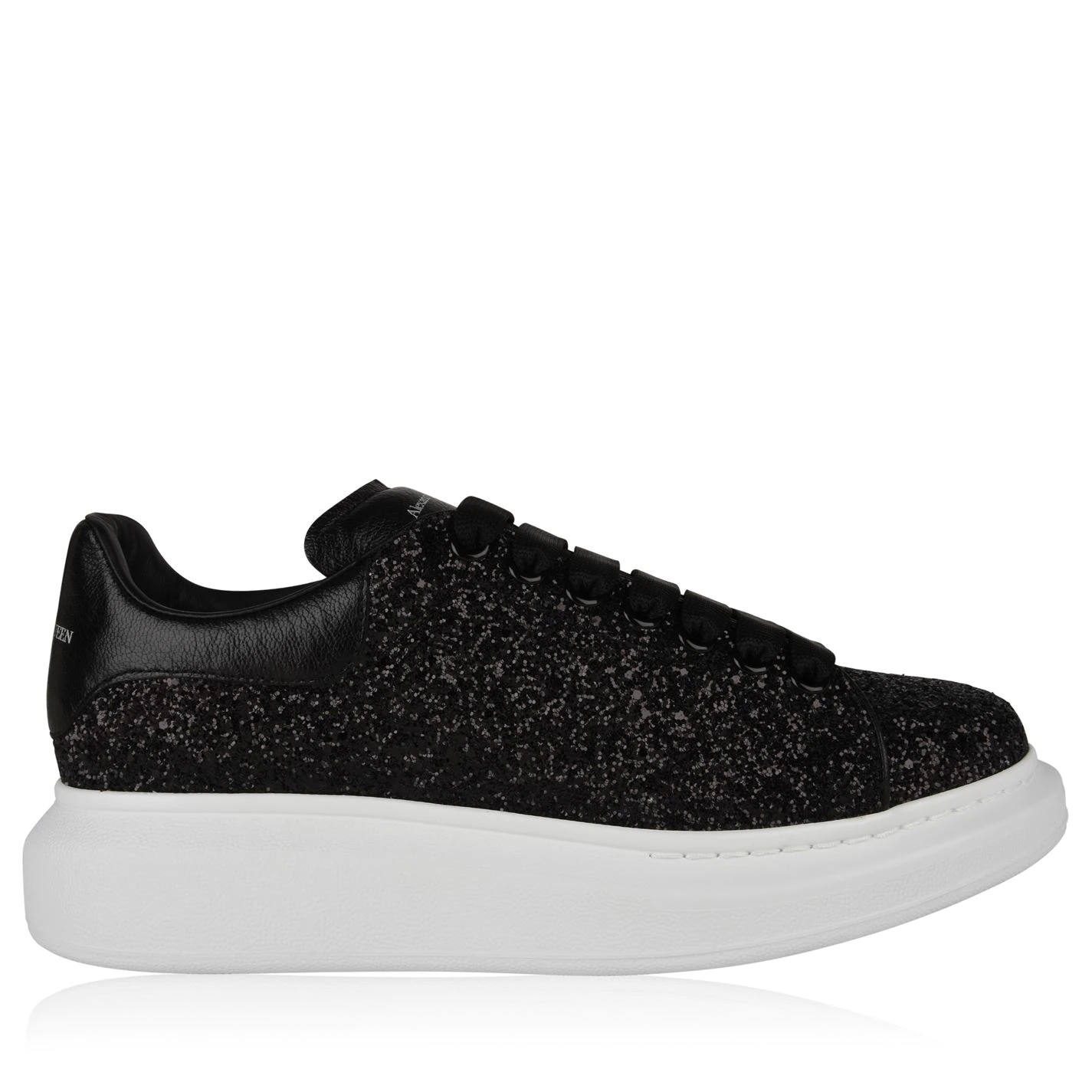 Alexander McQueen Women's Trainers Black Glitter