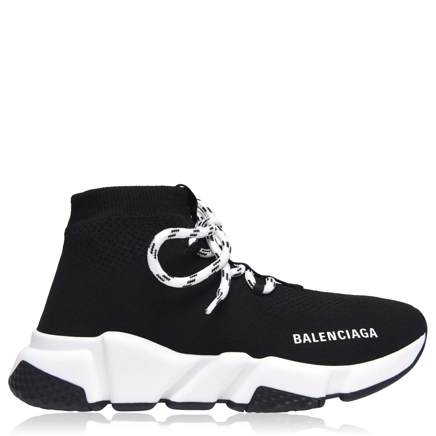 Balenciaga Women's Speed Laces Black/White