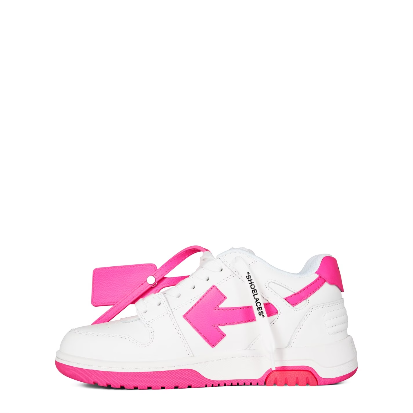 Off White Out Of Office Trainers Fuscia Womens