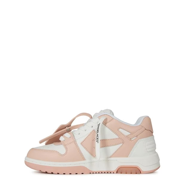 Off White Out Of Office Trainers Pink Womens