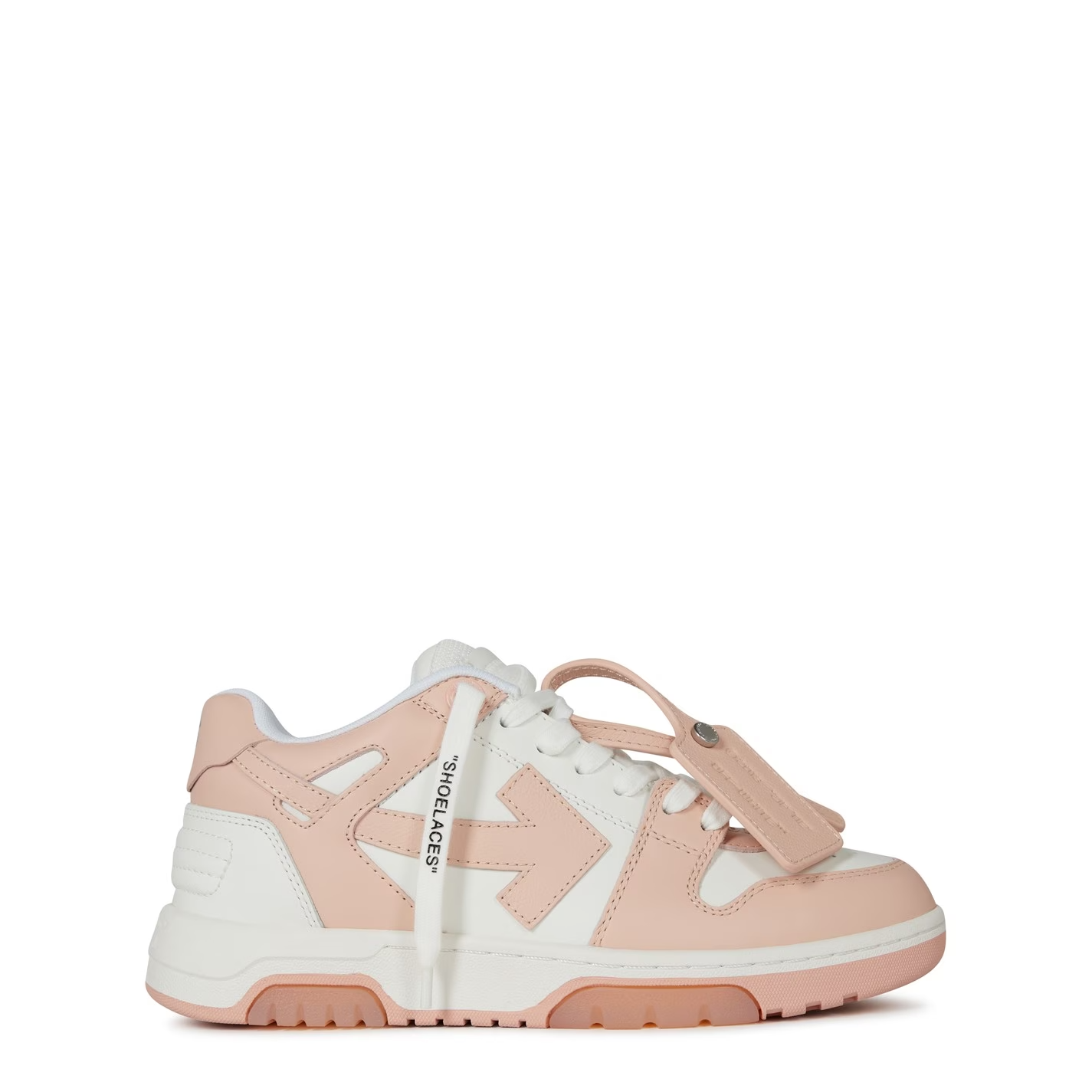 Off White Out Of Office Trainers Pink Womens