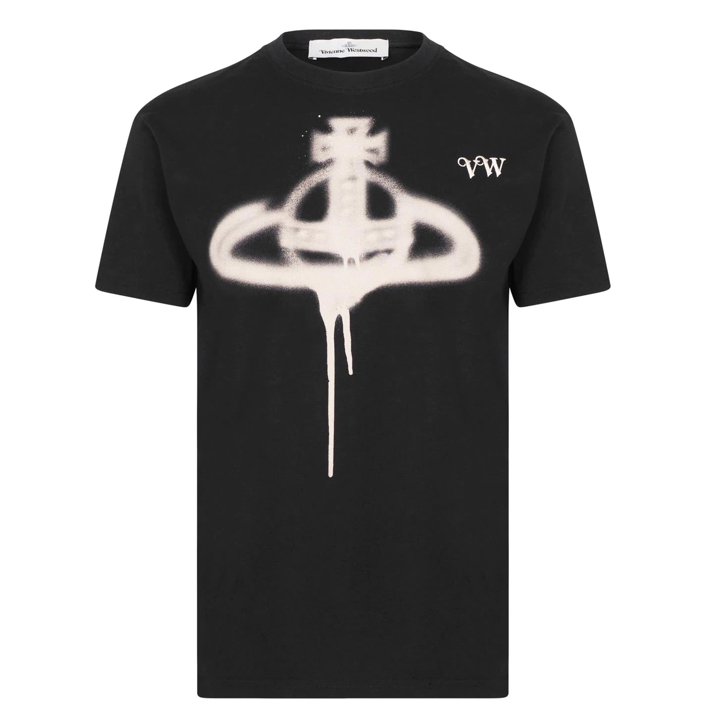 Vivienne Westwood Spray T Shirt Black