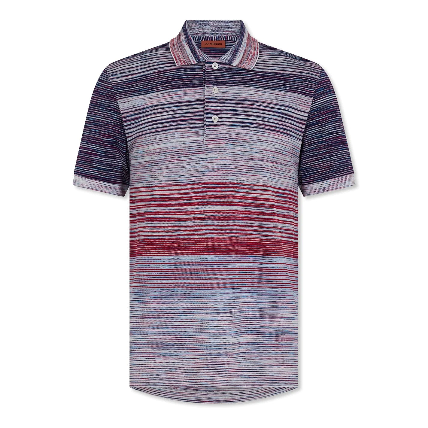 Missoni Mix Polo Shirt Red