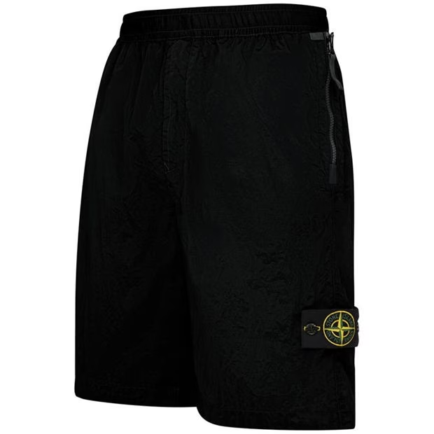 Stone Island Nylon Metal Shorts Black