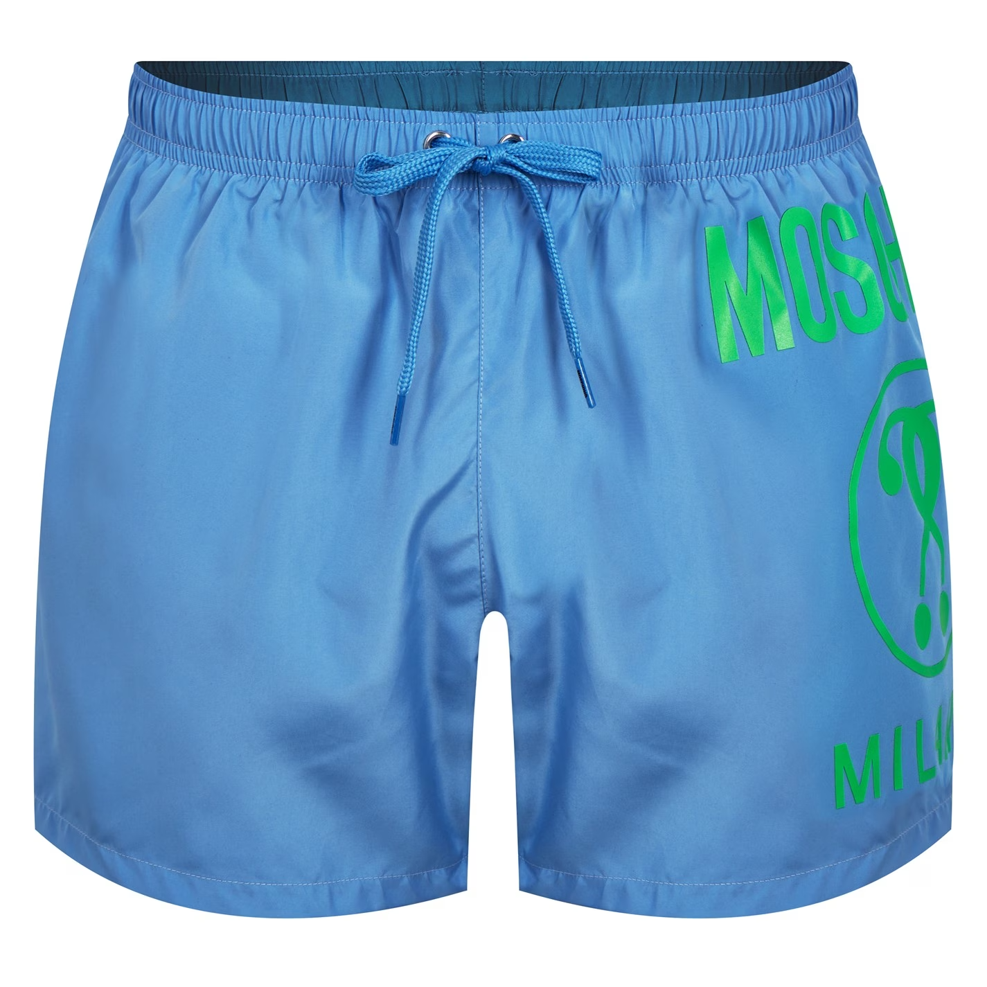 Moschino Question Mark Swim Shorts Blue