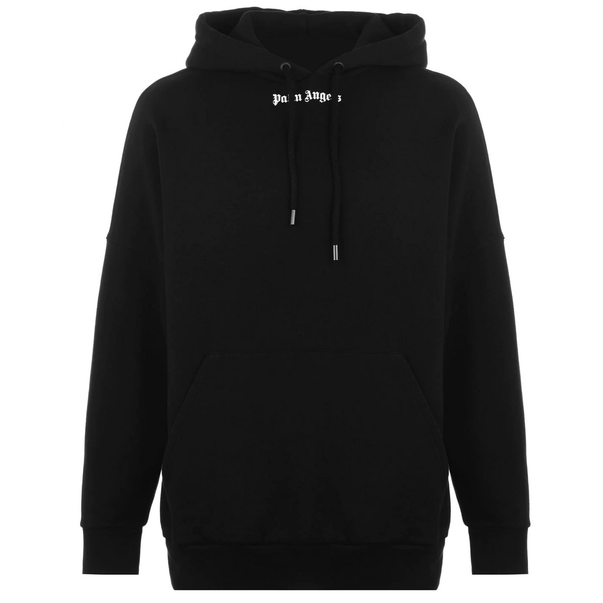 Palm angels black logo hoodie discount